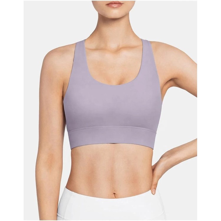 Sexy Yoga Sports Bra for Women with Crisscross with Removable Cups  
