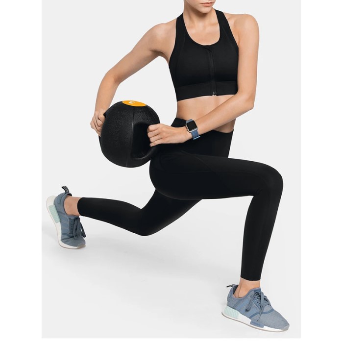 Gym Fitness Clothing Yoga Bra Plus Size Zip Front Sports Bra
