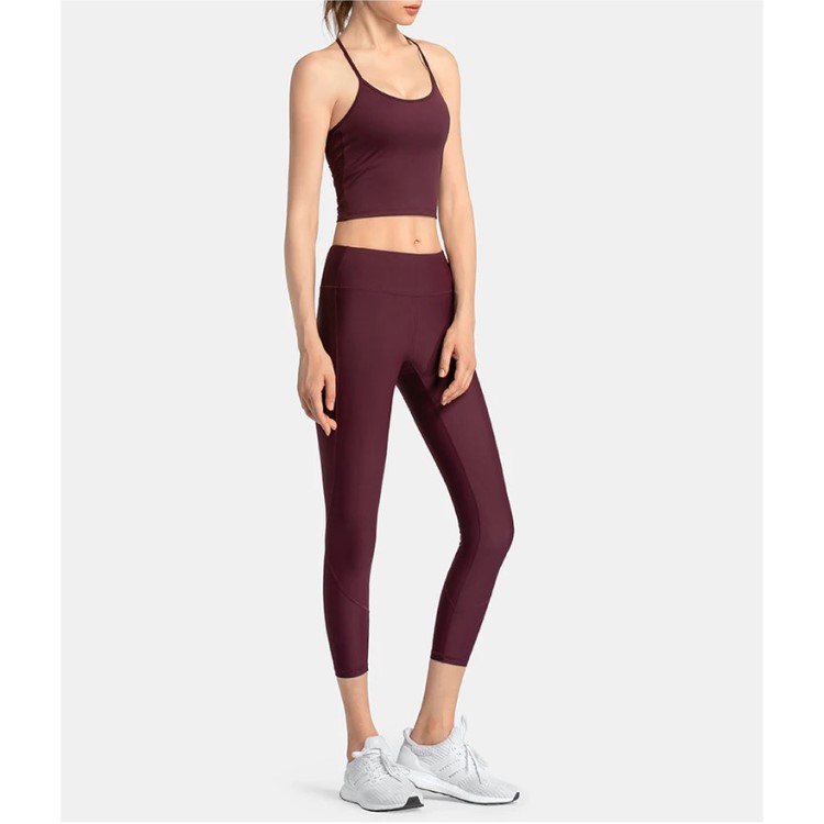 Womens Yoga Tank Top Silm Sexy Back Sports Bra Fitness Yoga Vest