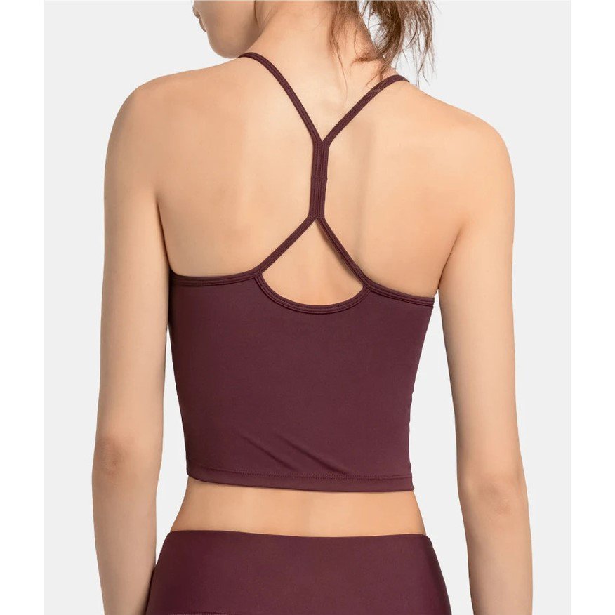 Womens Yoga Tank Top Silm Sexy Back Sports Bra Fitness Yoga Vest