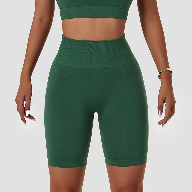 Women Hip Lift Scrunch Butt Yoga Leggings Outdoor High Impact Biker Shorts