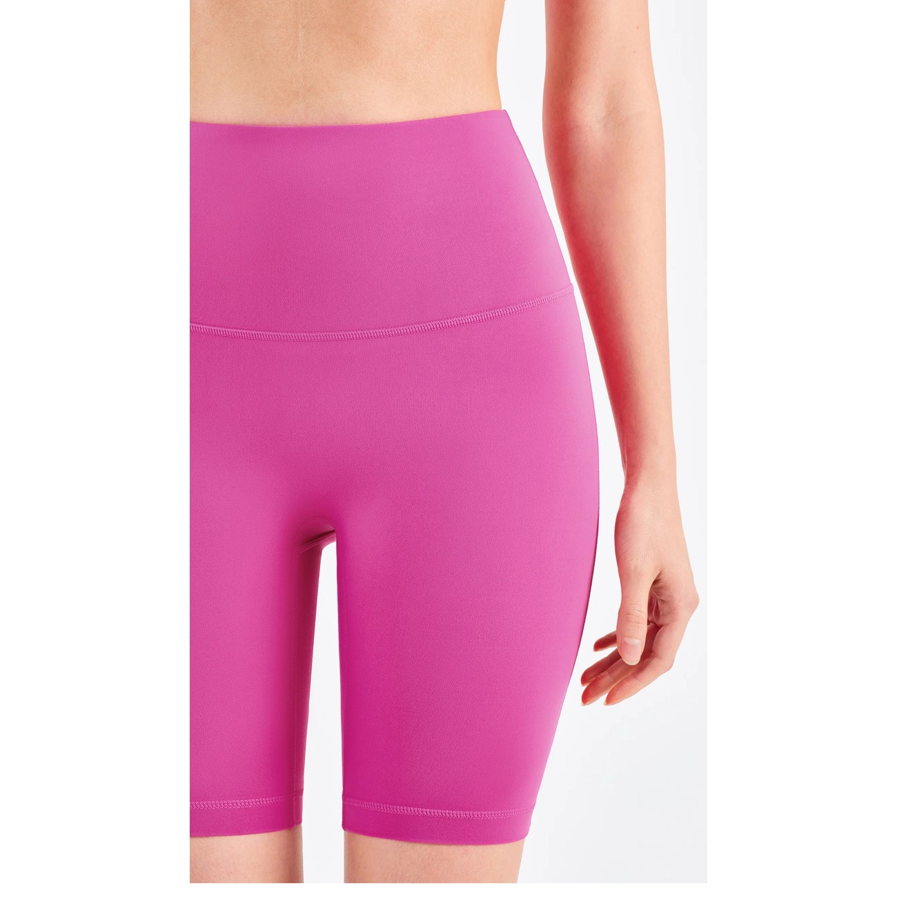 Workout Fitness Yoga Shorts For Women Tummy Control High Waist Biker Shorts