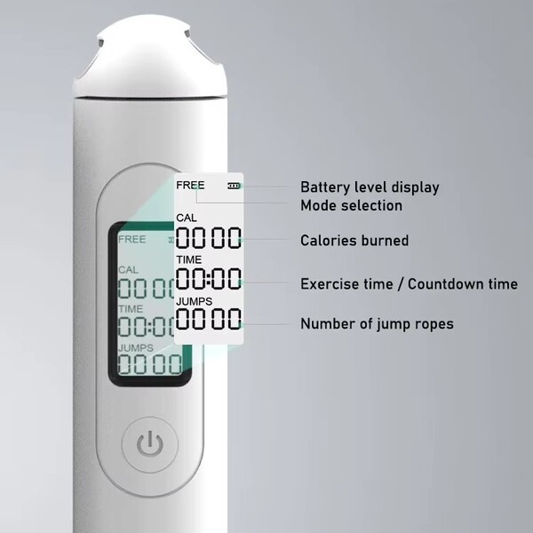 Digital Calorie Counter Cordless Jump Rope