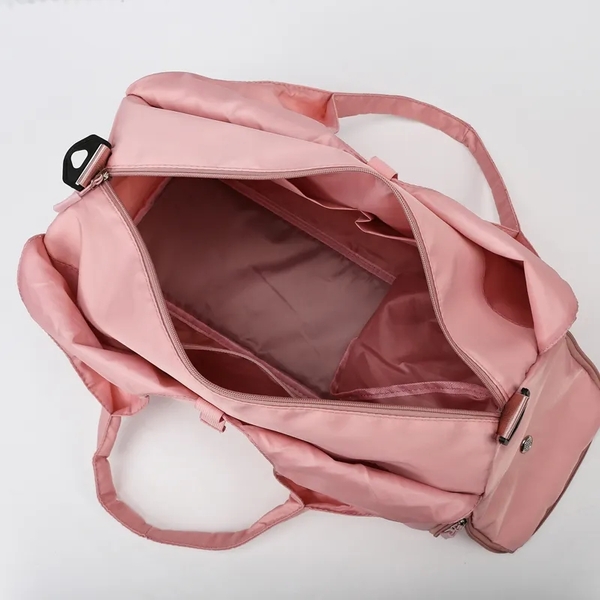 Womens Nylon Gym Travel Bag