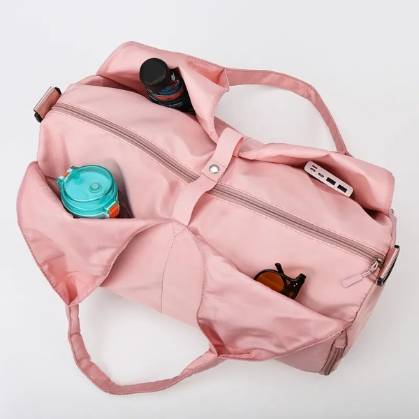 Womens Nylon Gym Travel Bag